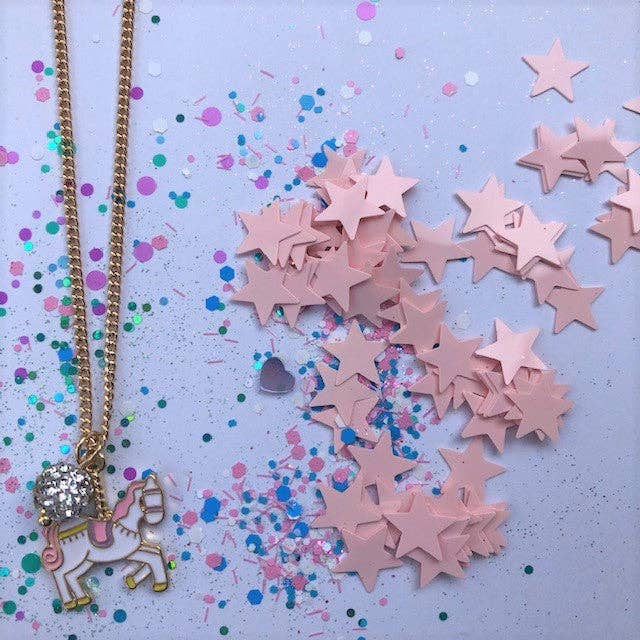 Lauren Hinkley Australia - Unicorn Carousel Necklace (Gold)