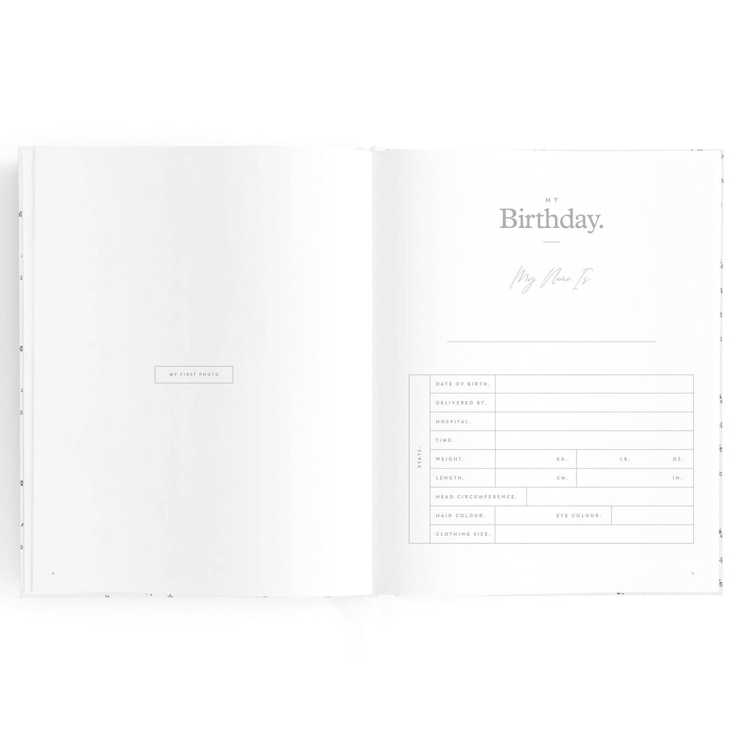 Fox & Fallow - Baby Book Bluebell (Large)