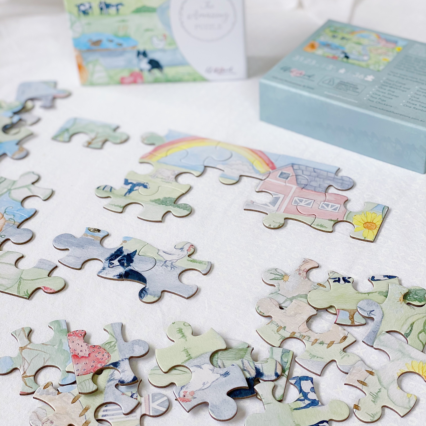 Adored Illustrations - The Amazing Puzzle