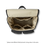 OiOi - Signature Nappy Backpack - Oat Dimple Vegan Leather