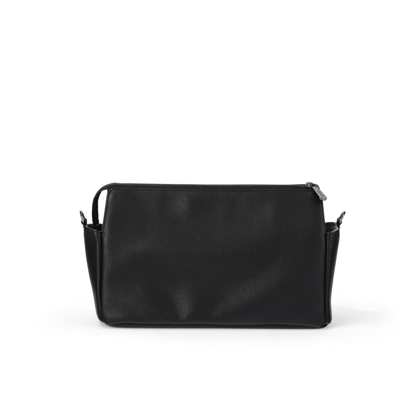 OiOi - Multitasker Pram Caddy - Black Vegan Leather