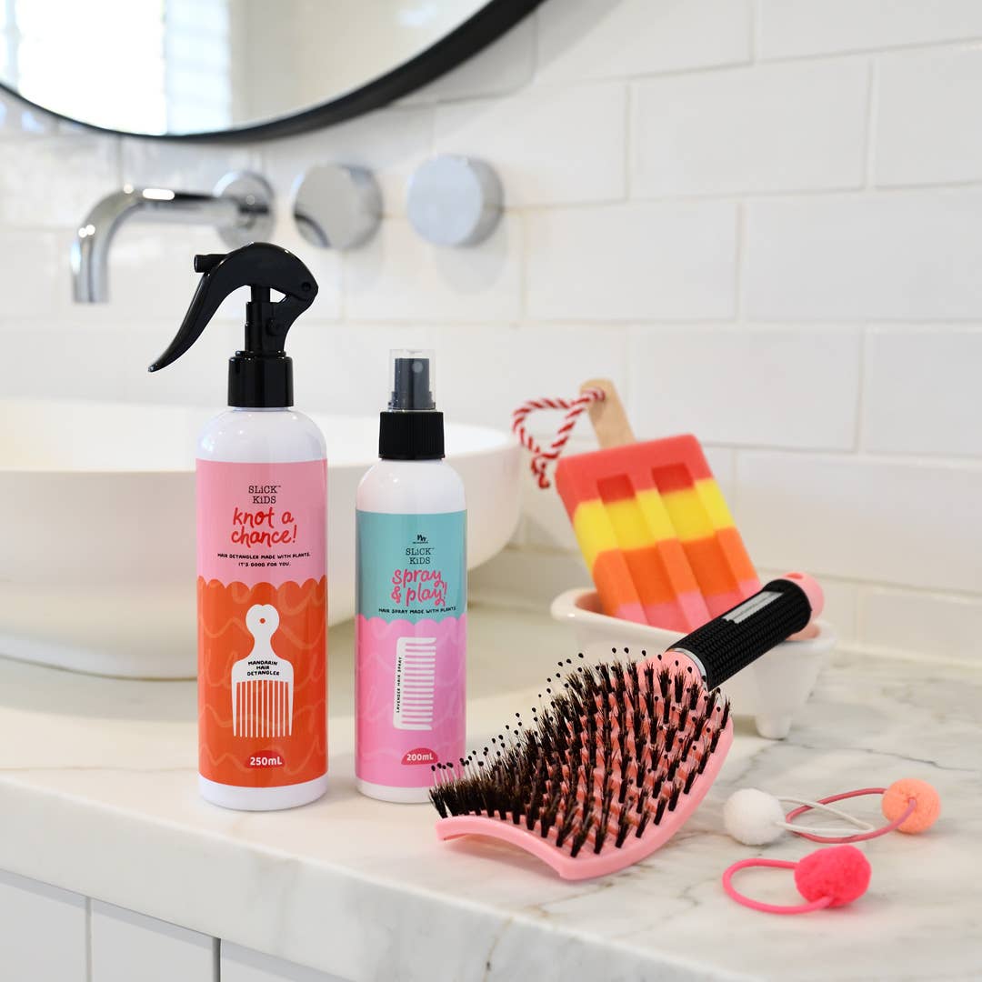 no nasties kids - Natural Plant Based Hair Detangler in Mandarin and Grape