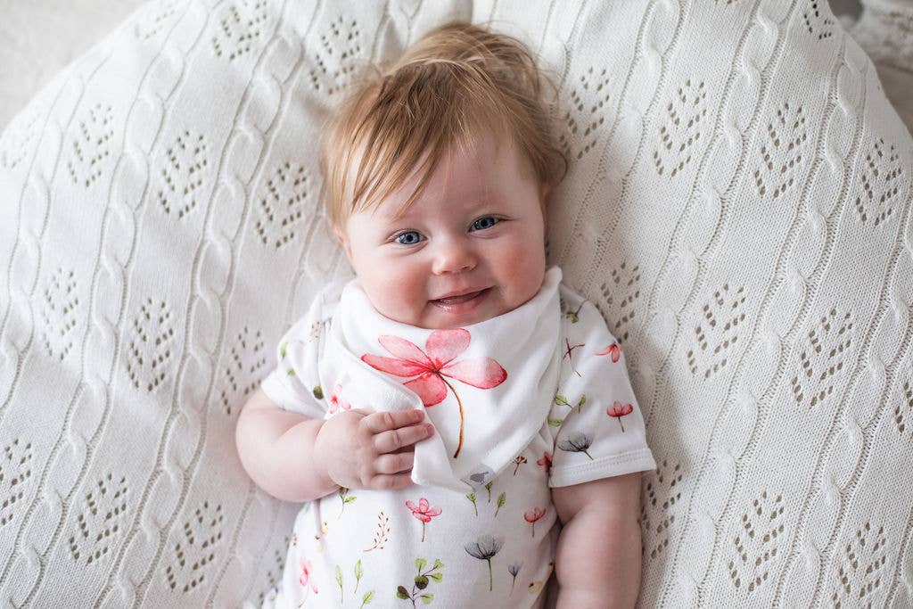Emotion & Kids - Fleur Organic Cotton Bandana Bibs