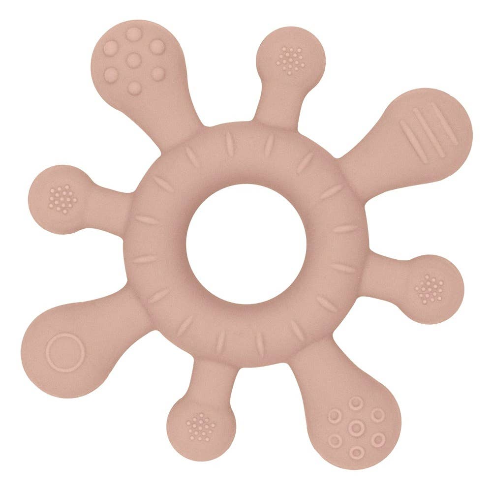 Silicone Splash Teether - Rose