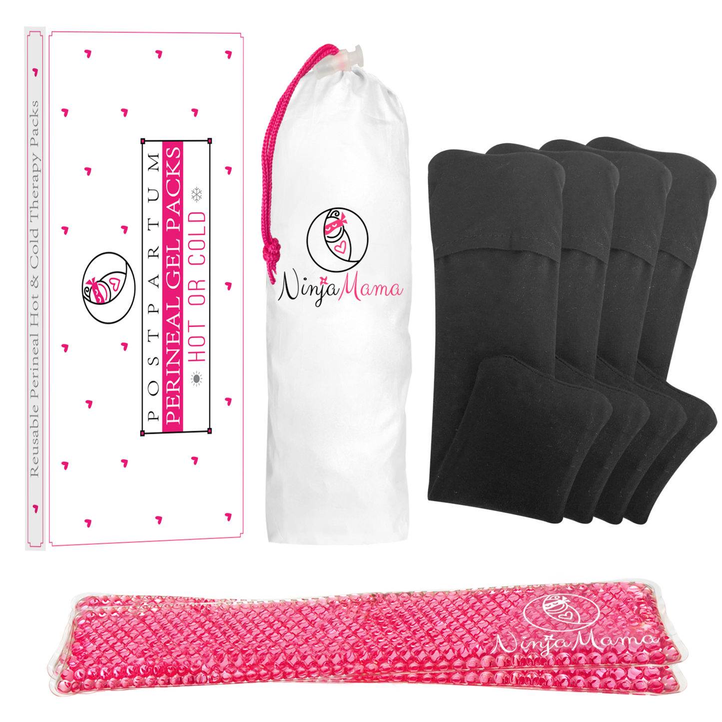 Ninja Mama - Ninja Mama Reusable Perineal Ice and Heat Therapy Packs.
