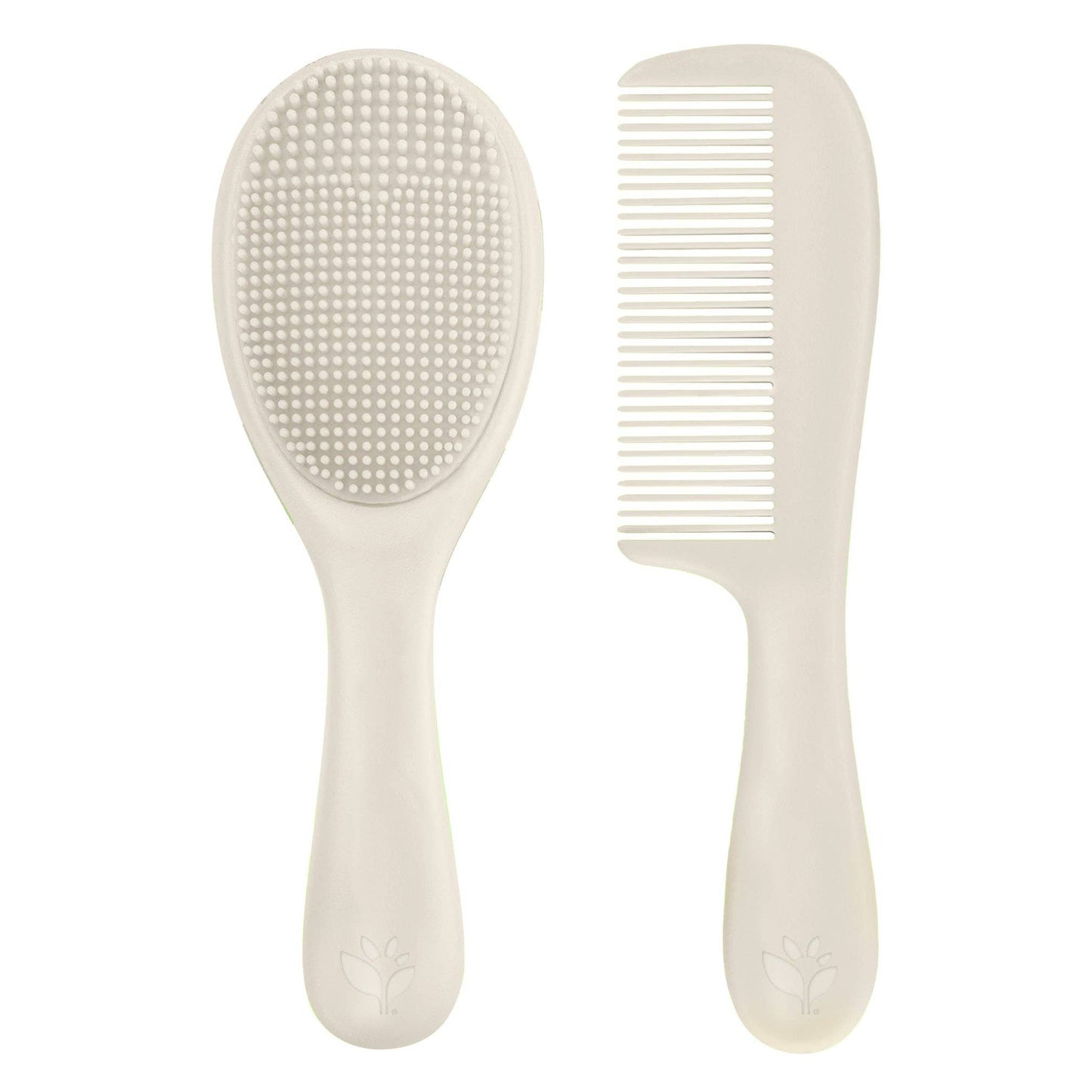 For Baby and Up - Green Sprouts - Sprout Ware Cradle Cap Brush & Comb-Light Spice