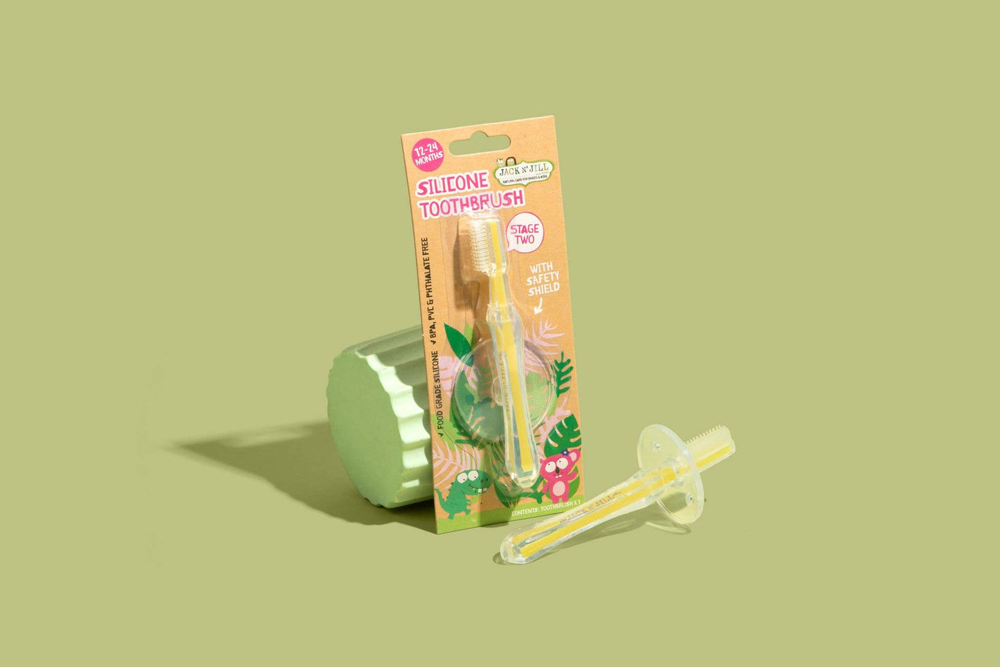Jack N' Jill Kids - Jack N' Jill Silicone Toothbrush Stage 2