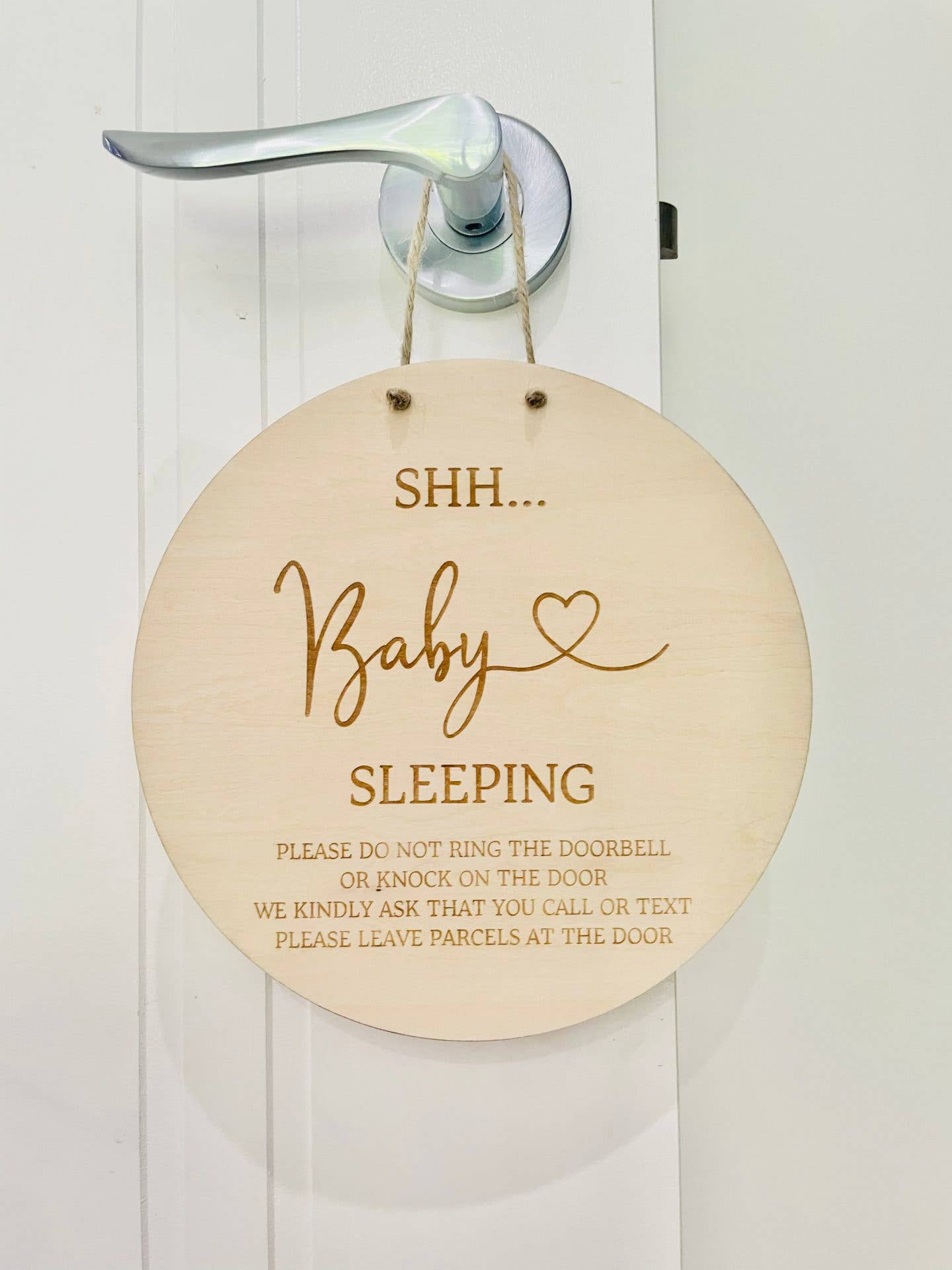 Timber Tinkers - Shh... Baby Sleeping - Please do not knock