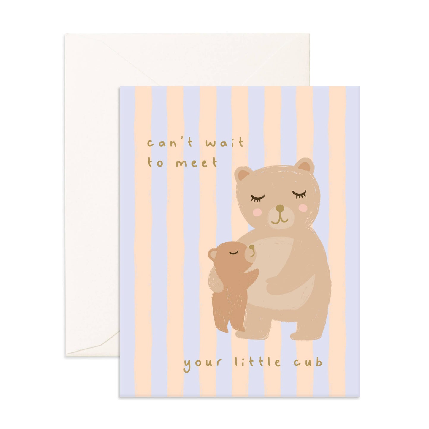 Fox & Fallow - Meet Little One Cub Greeting Card
