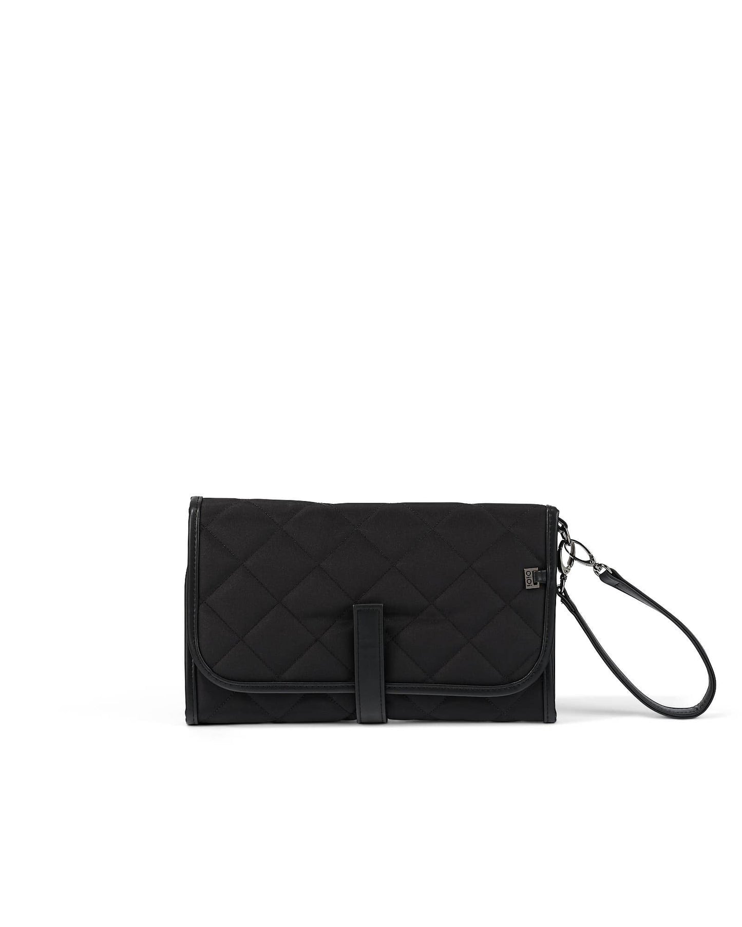 OiOi - Change Mat Clutch - Black Quilt