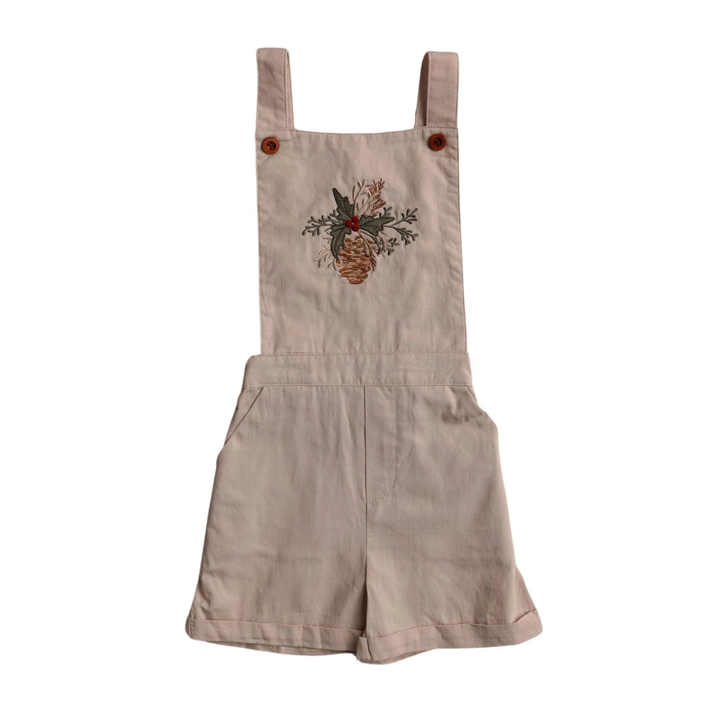 Holly & Mistletoe Overalls