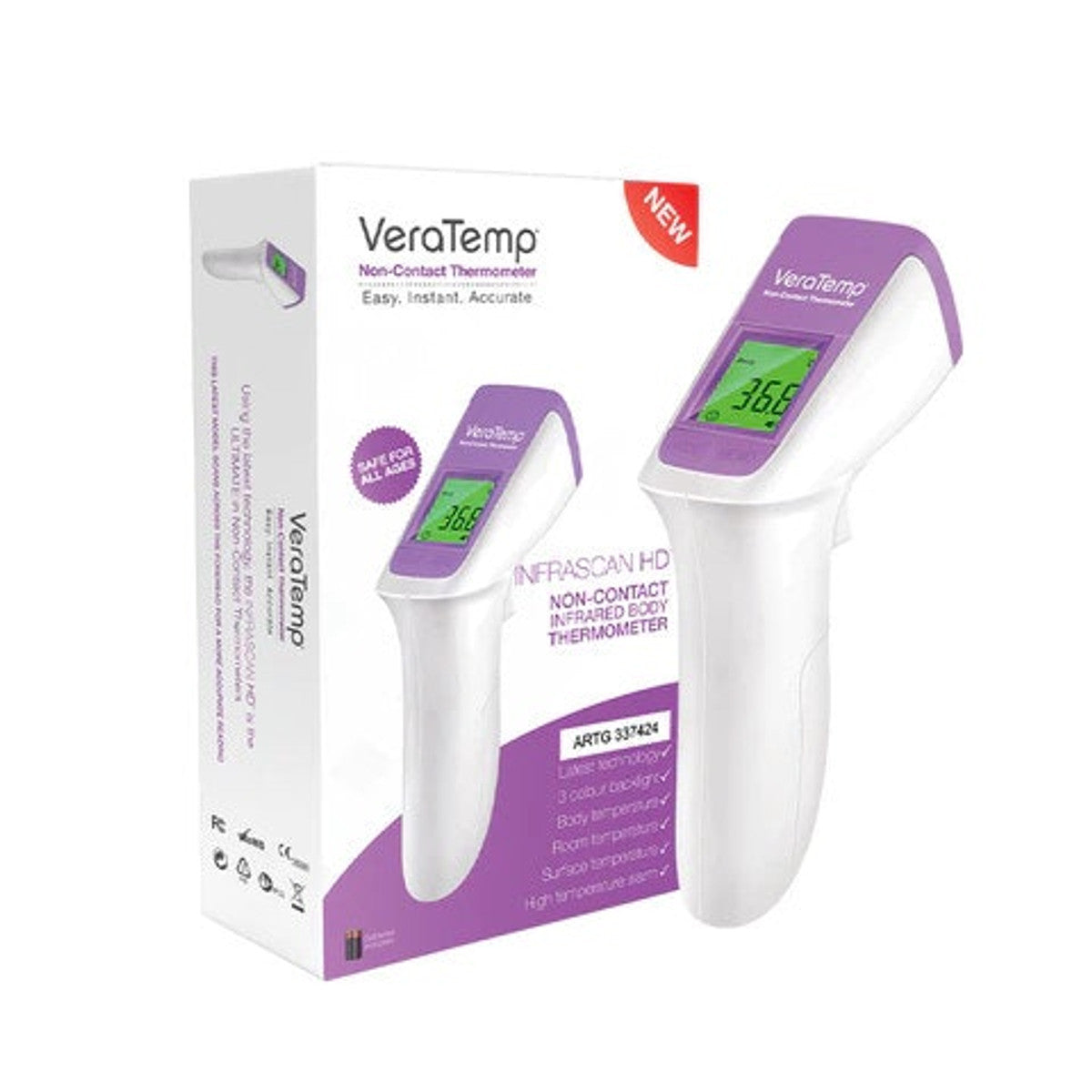 VERATEMP INFRASCAN NON CONTACT THERMOMETER