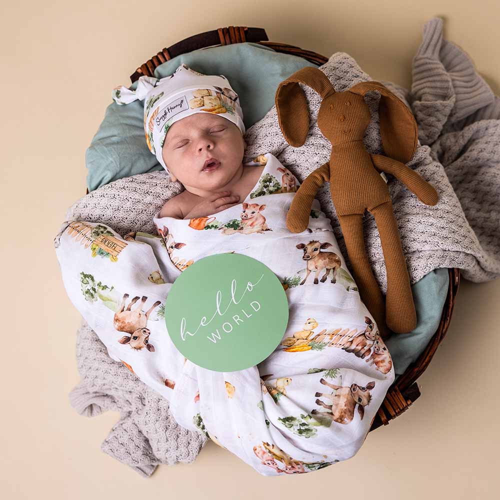 Snuggle Hunny - Farm Organic Muslin Wrap