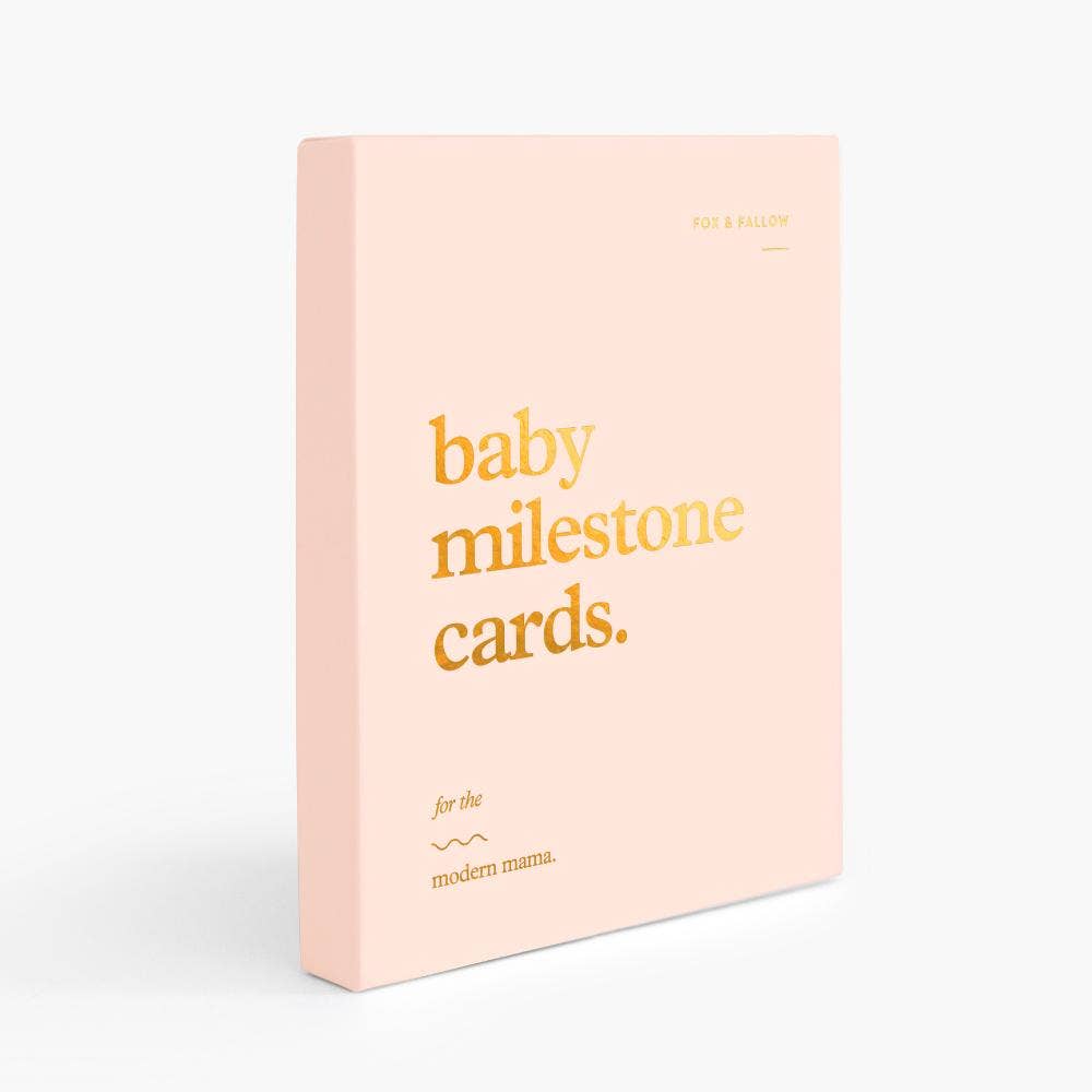 Fox & Fallow - Baby Milestone Cards