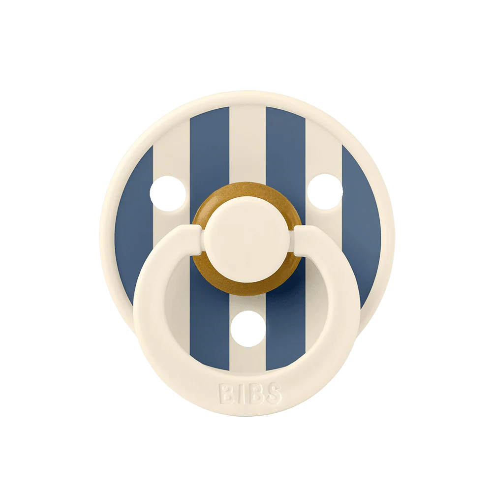 Bibs Dummies - Pin Ivory Steel Blue Mix