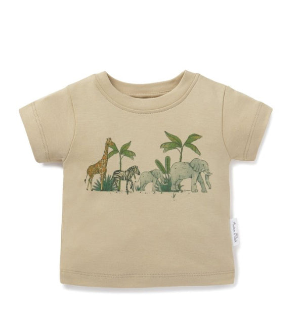 Safari Print Short Sleeve Shirt