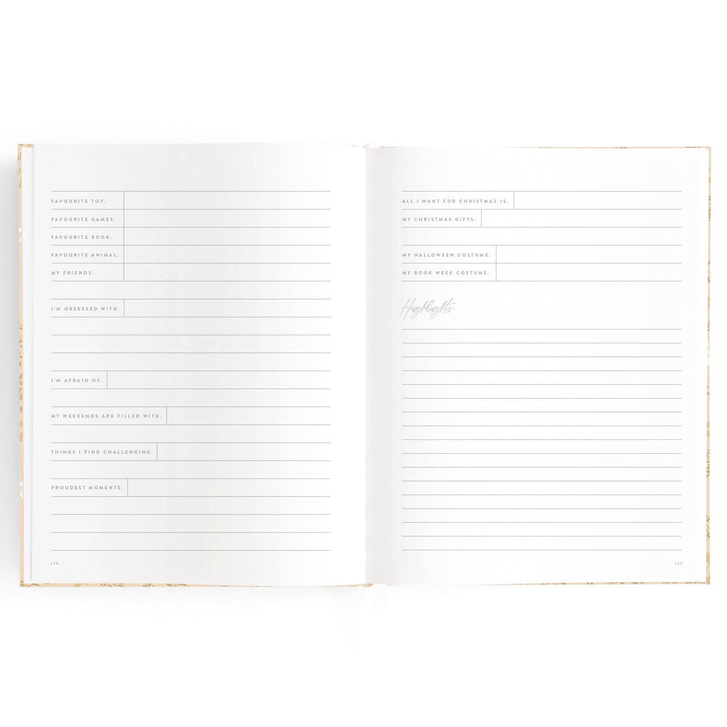 Fox & Fallow - Baby Book Cedarwood
