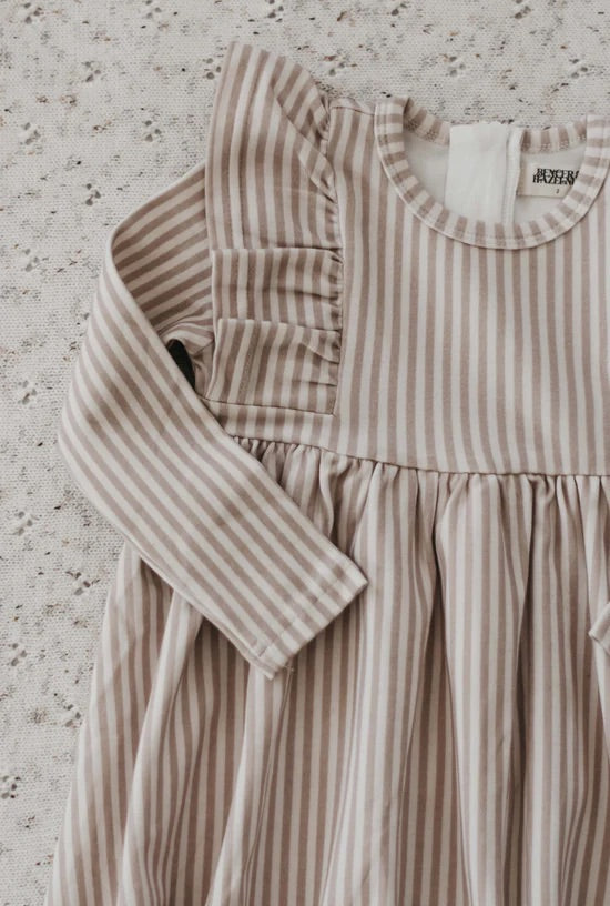 Striped Long Sleeve Dress