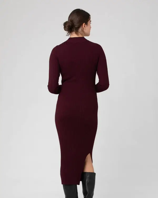 Ripe Maternity - Nella Rib Nursing Knit Dress
