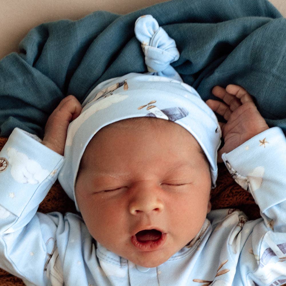 Snuggle Hunny - Taking Flight Organic Knotted Beanie
