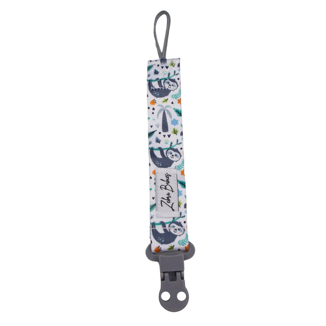 Zebra Babies - Dummy Clip - Flexi Ribbon