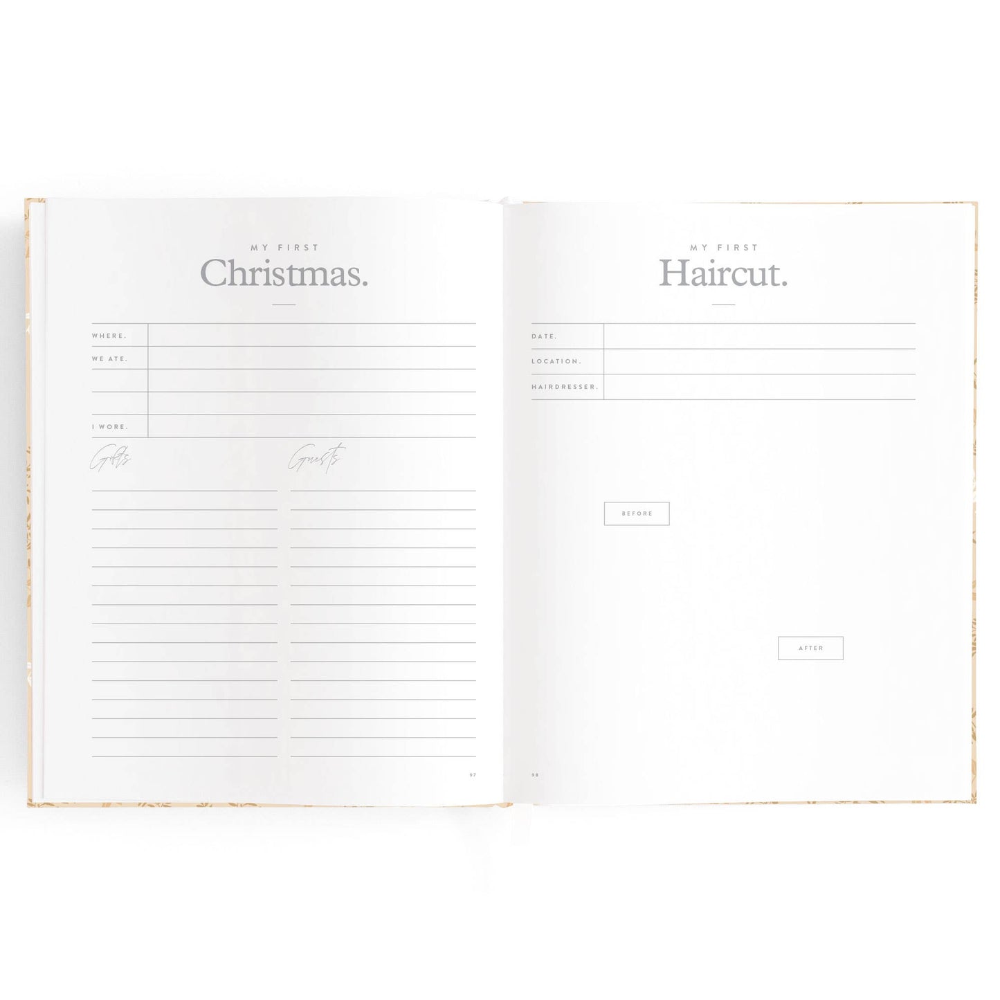 Fox & Fallow - Baby Book Cedarwood