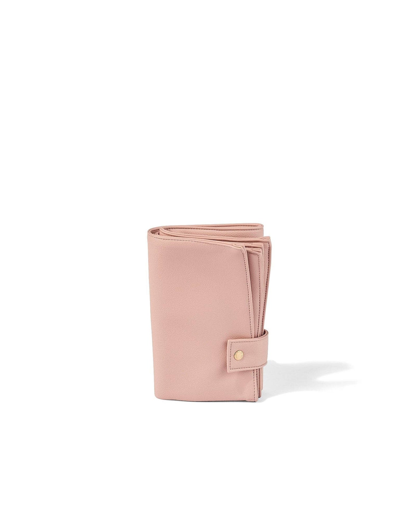 OiOi - Nappy Changing Pouch - Pink Vegan Leather
