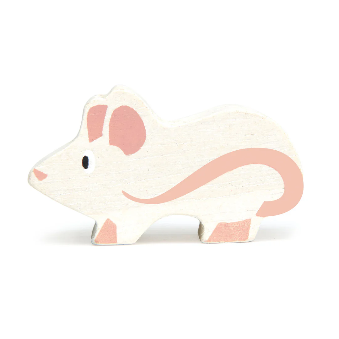 Mouse Wooden Animal