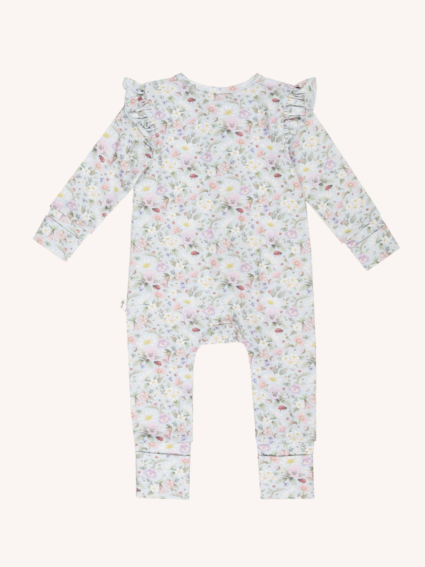 'Sweet Garden' Precious Frill Coverall Onesie