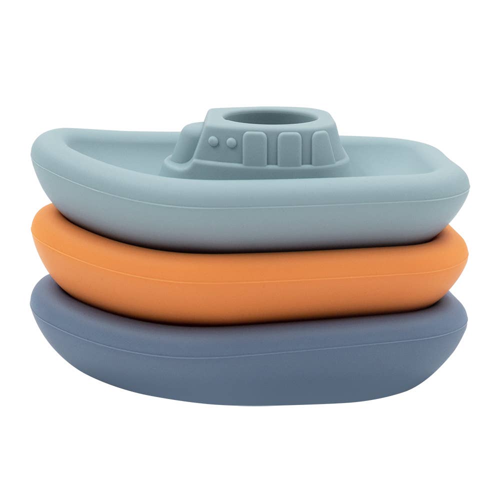 Living Textiles - 3pk Silicone Tub Time Boat