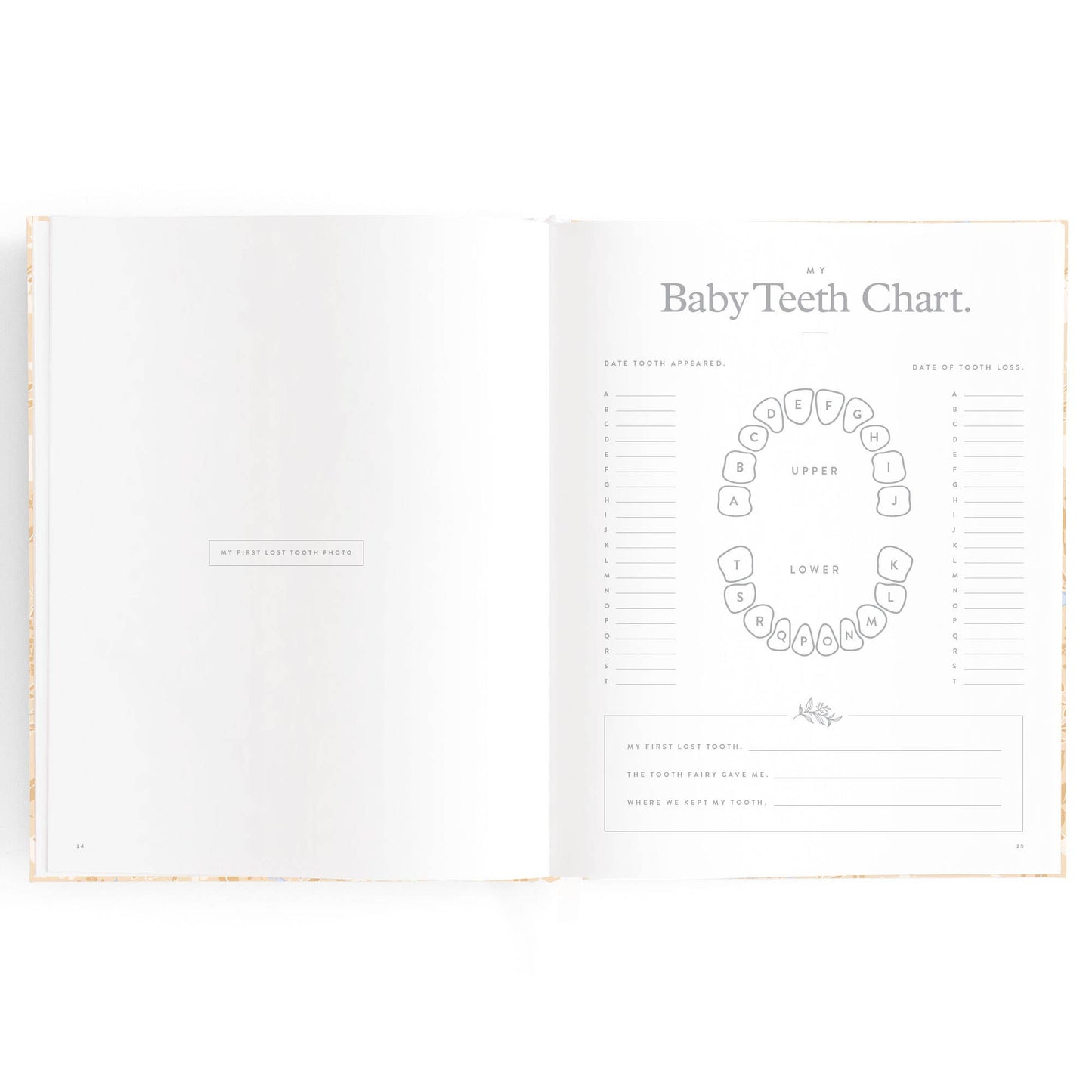 Fox & Fallow - Baby Book Forest Friends Maple