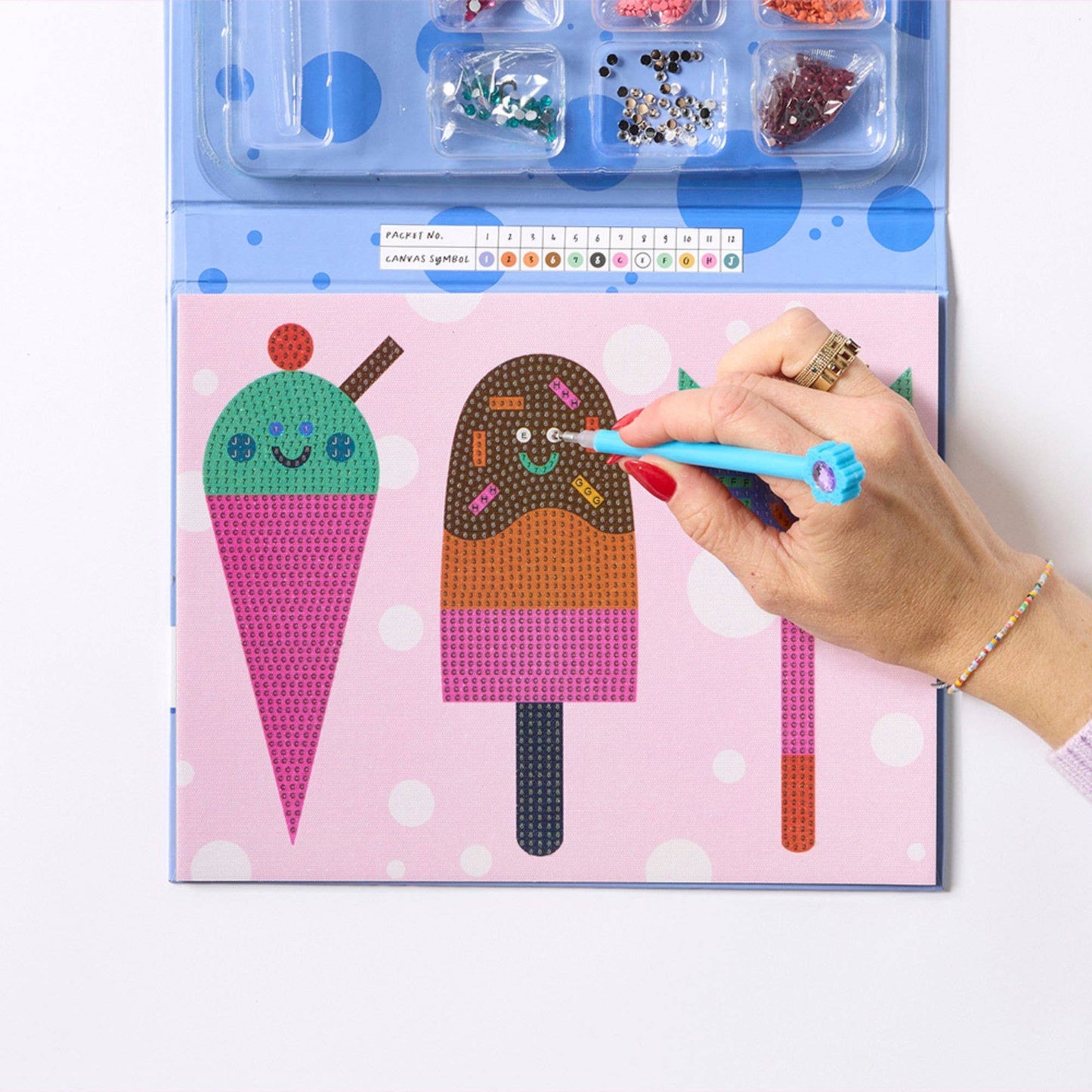 Journey Of Something AU & EU - Kids Sparkle Art Kit - Yum! Yum! Yum!