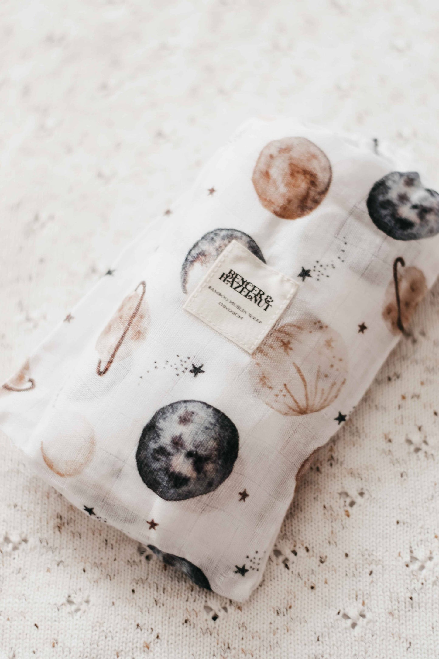 Bencer & Hazelnut - Bamboo Muslin Swaddle - Ken