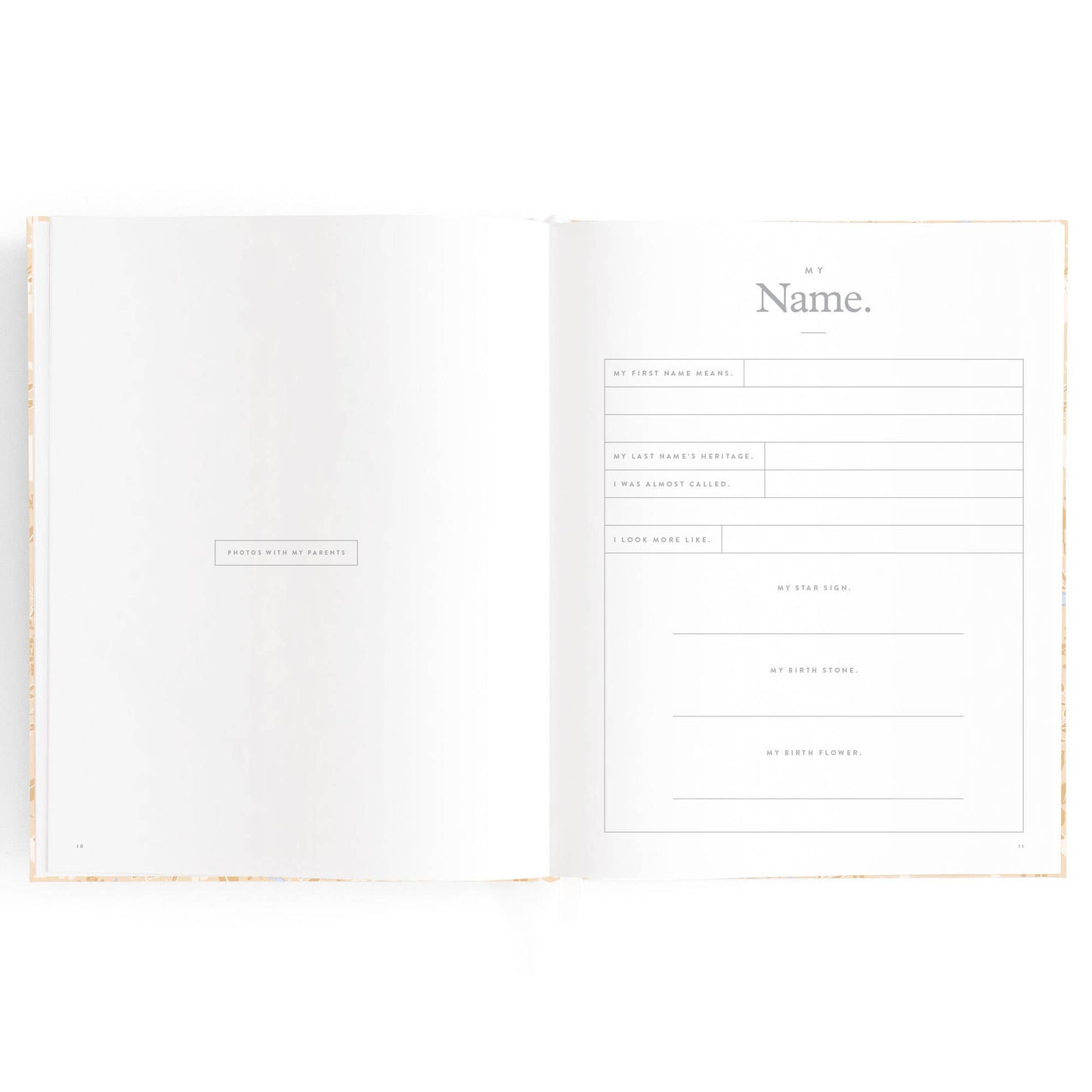 Fox & Fallow - Baby Book Forest Friends Maple