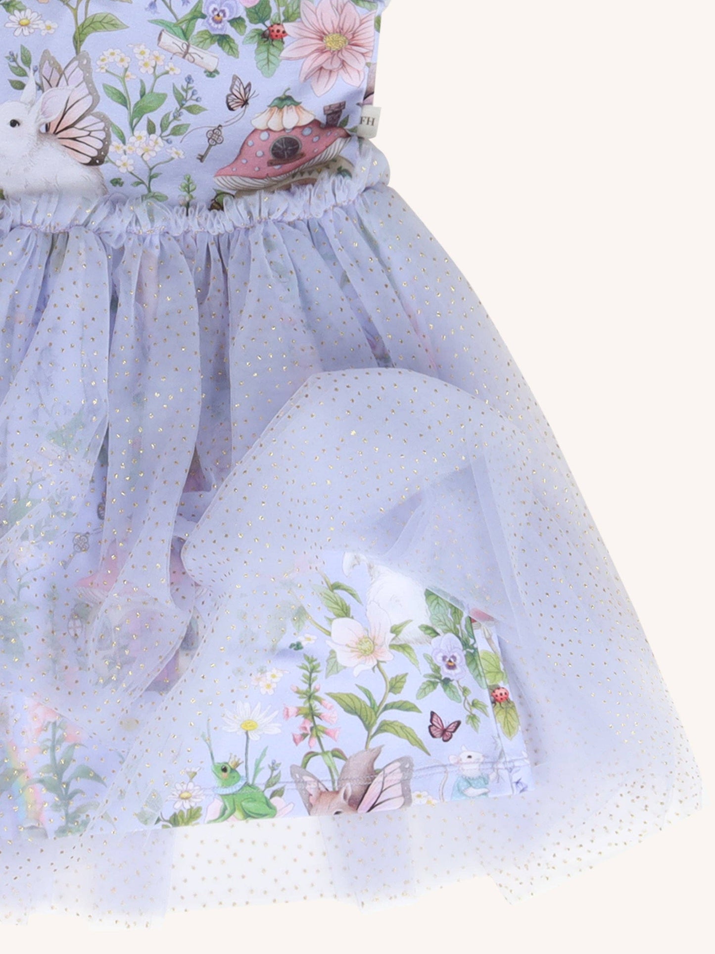 Fleur Harris - 'Fairyland' Dreamy Tutu Dress - Cornflower