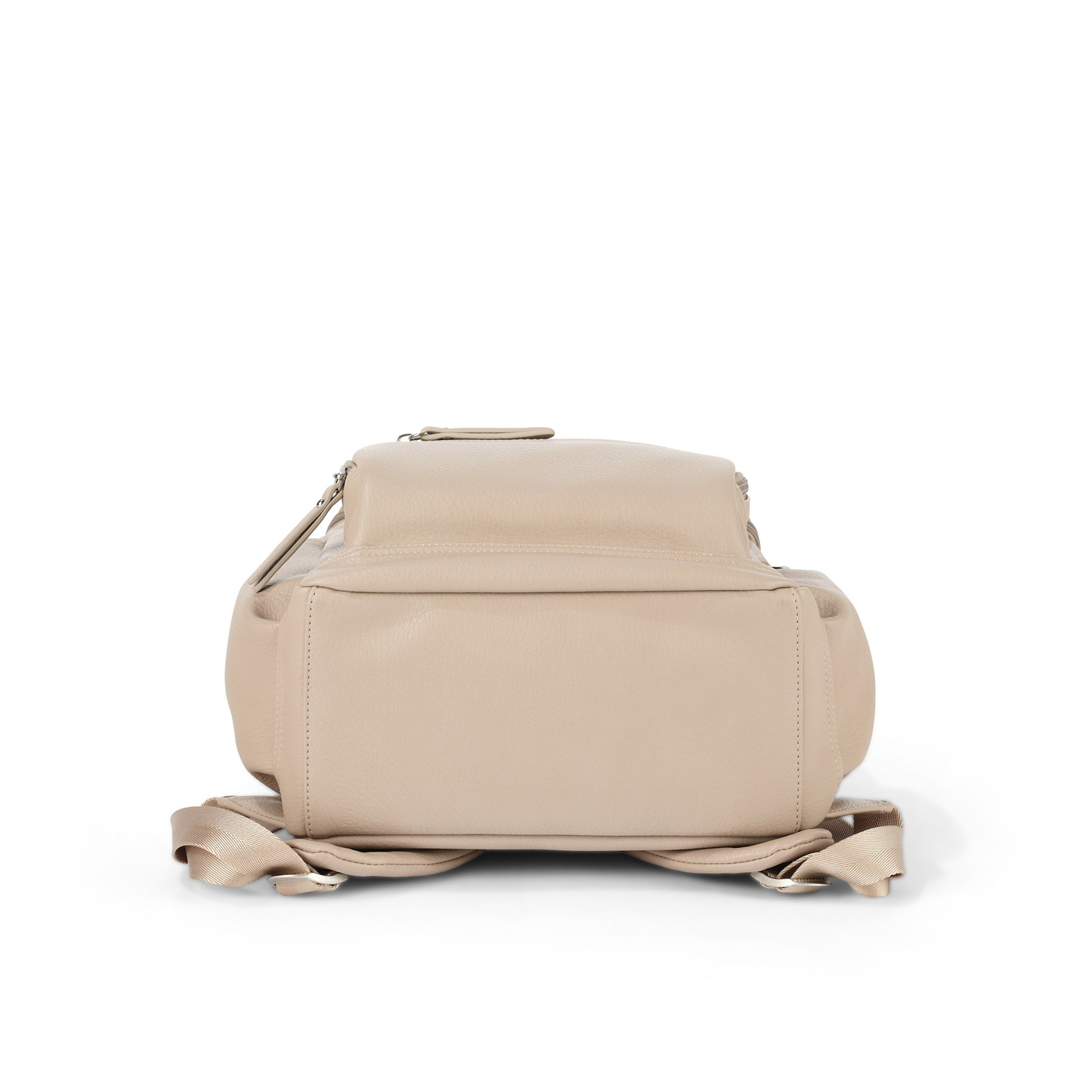 OiOi - Mini Signature Backpack - Oat Vegan Leather