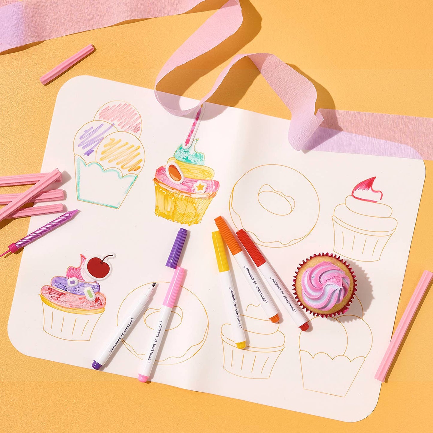 Journey Of Something AU & EU - Wipeable Silicone Colouring Mat - Sweet As