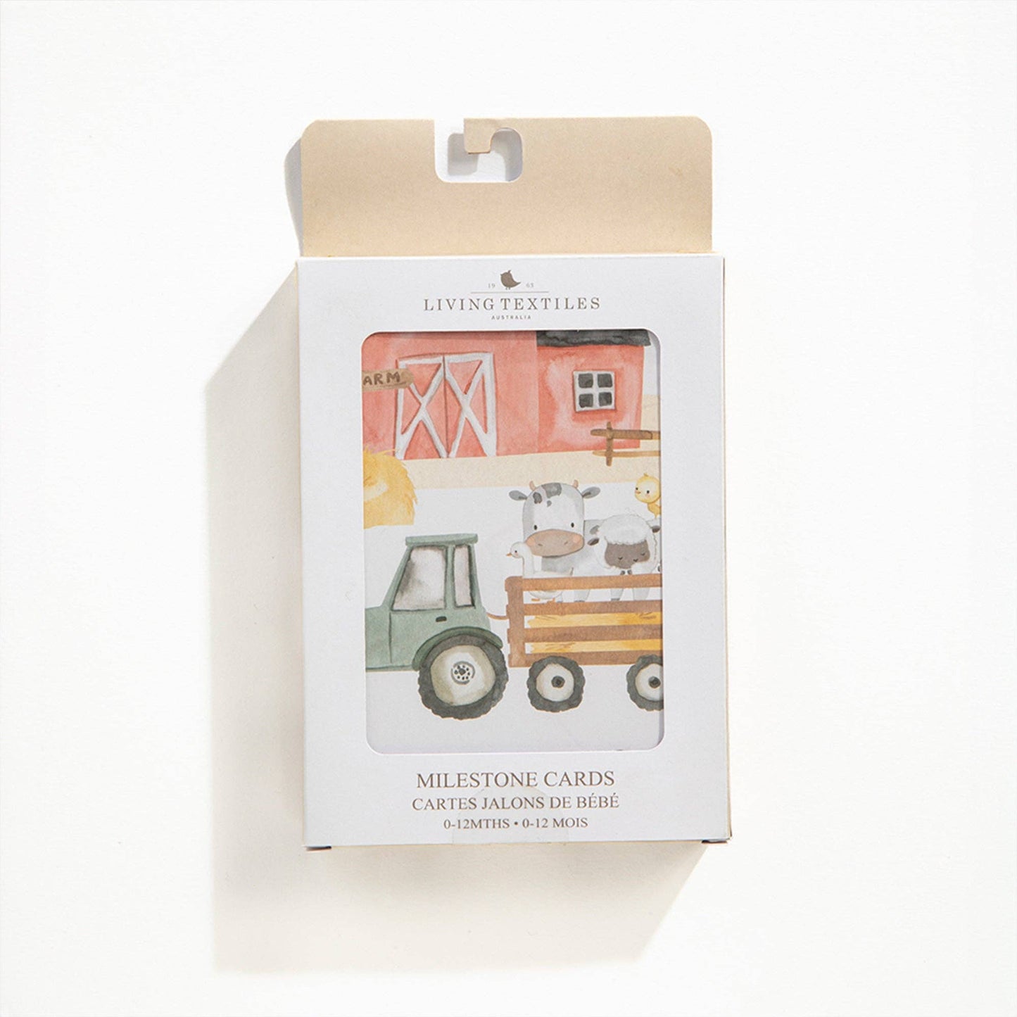 Living Textiles - Milestone cards - Tractor Ride