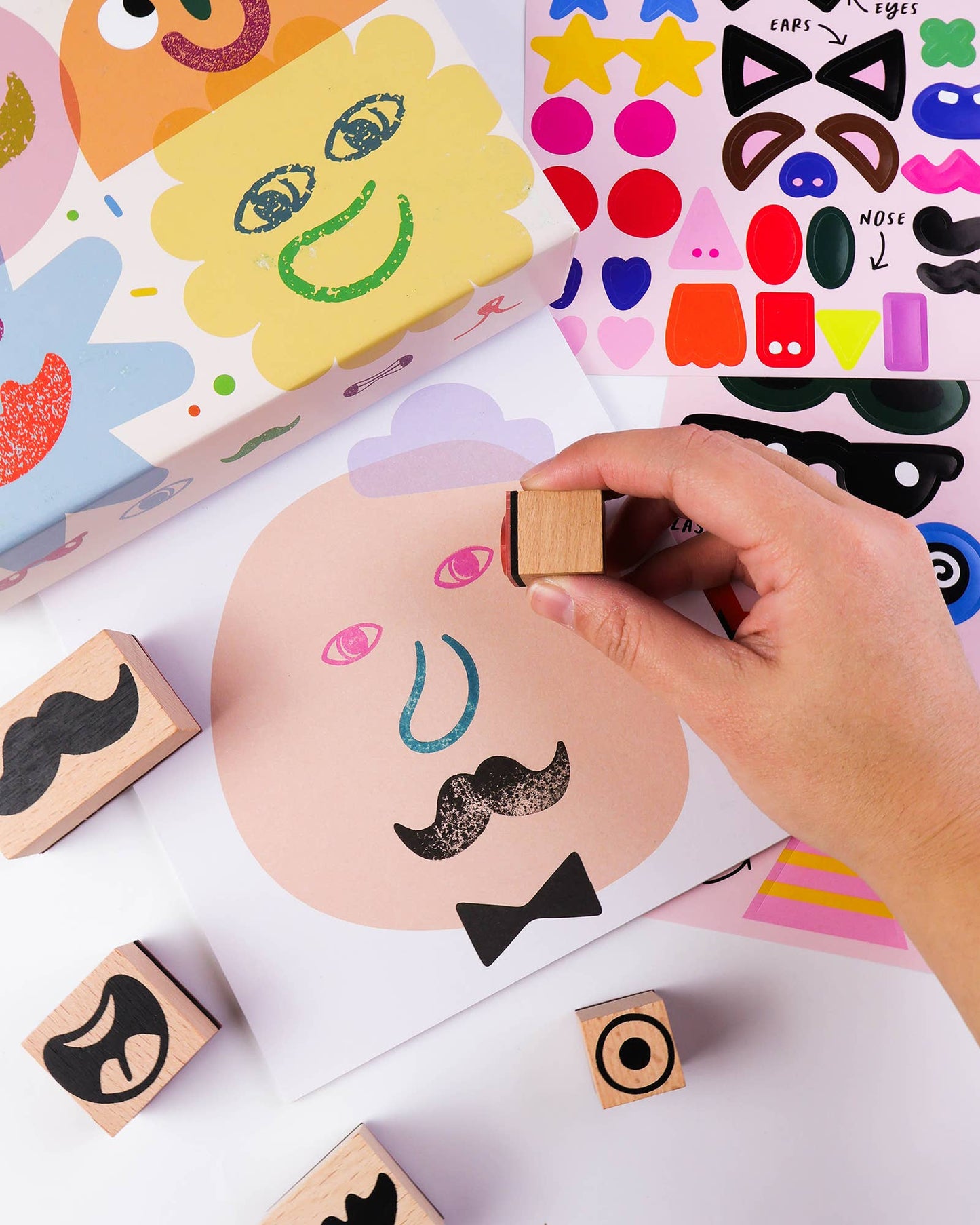 Journey Of Something AU & EU - Stamp Kit - Cool Faces