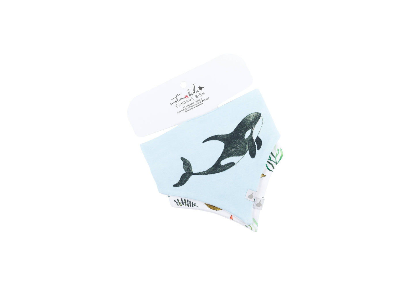 Emotion & Kids - Under the Sea Organic Cotton Bandana Bibs