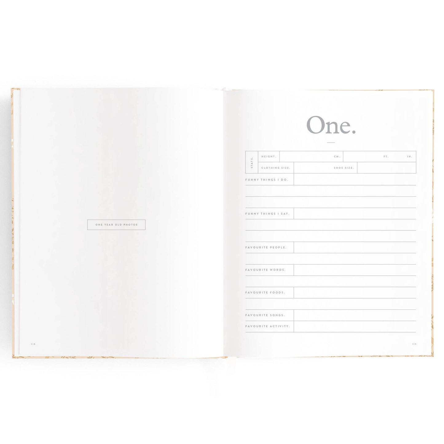 Fox & Fallow - Baby Book Cedarwood
