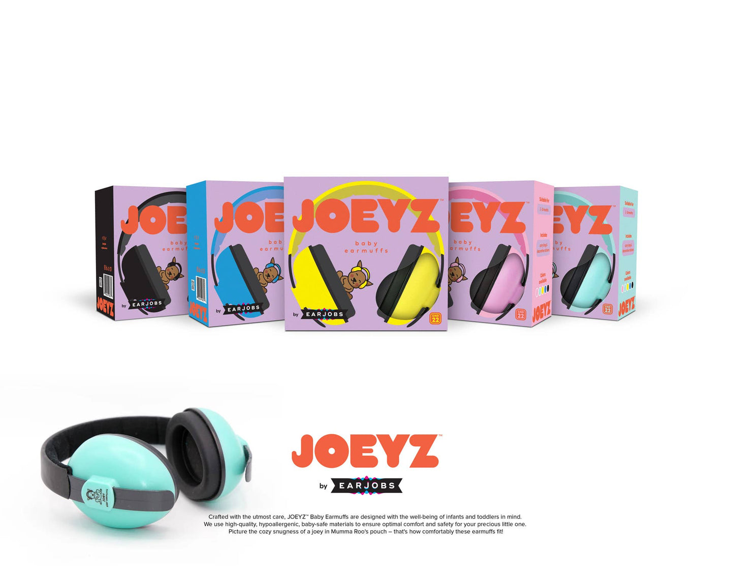 Earjobs - JOEYZ® Baby Earmuffs