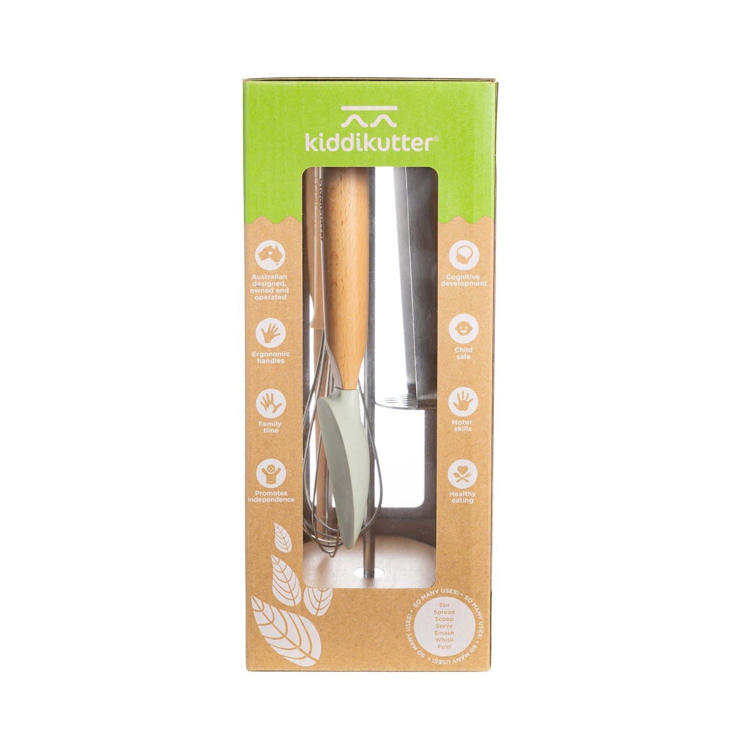KiddiKutter child safe knife - Childs Cookware Set Kiddikutter