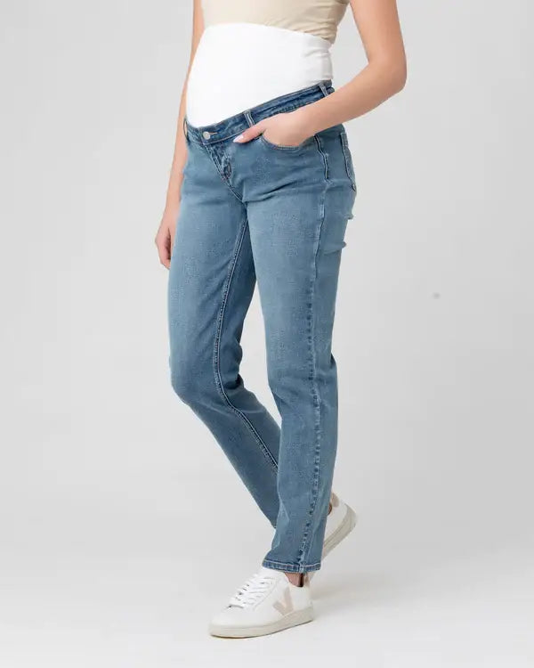 Ripe Maternity - Hunter Over Bump Jean Vintage Wash