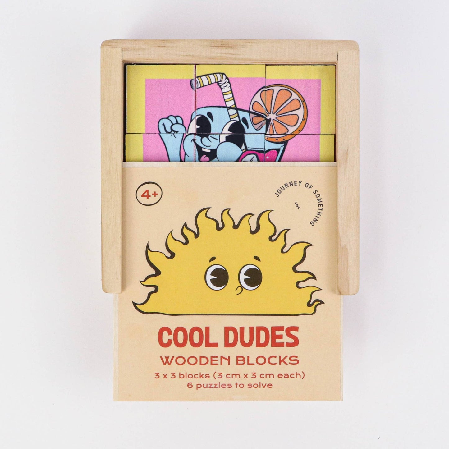 Journey Of Something AU & EU - Cool Dudes Wooden Blocks