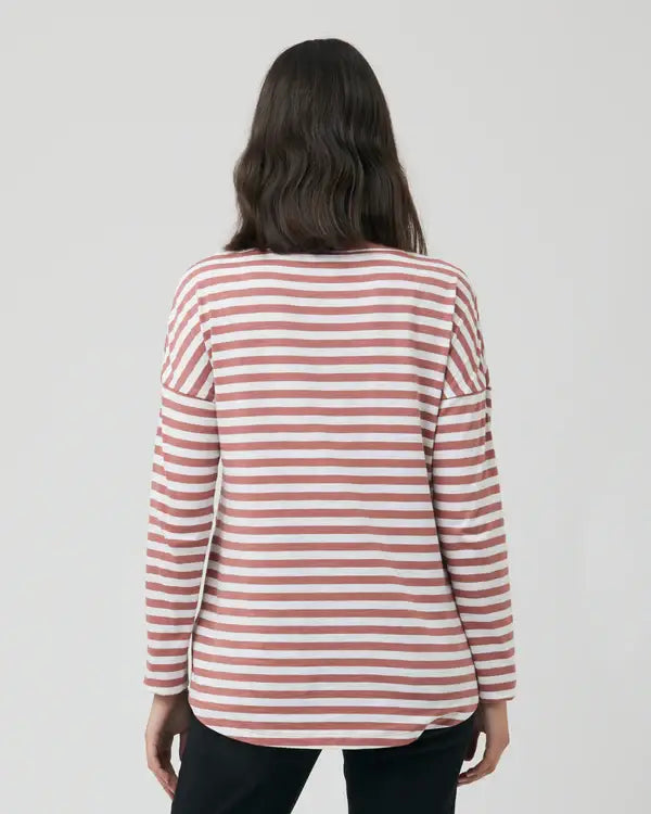 Ripe Maternity - Lionel Long Sleeve Nursing Tee