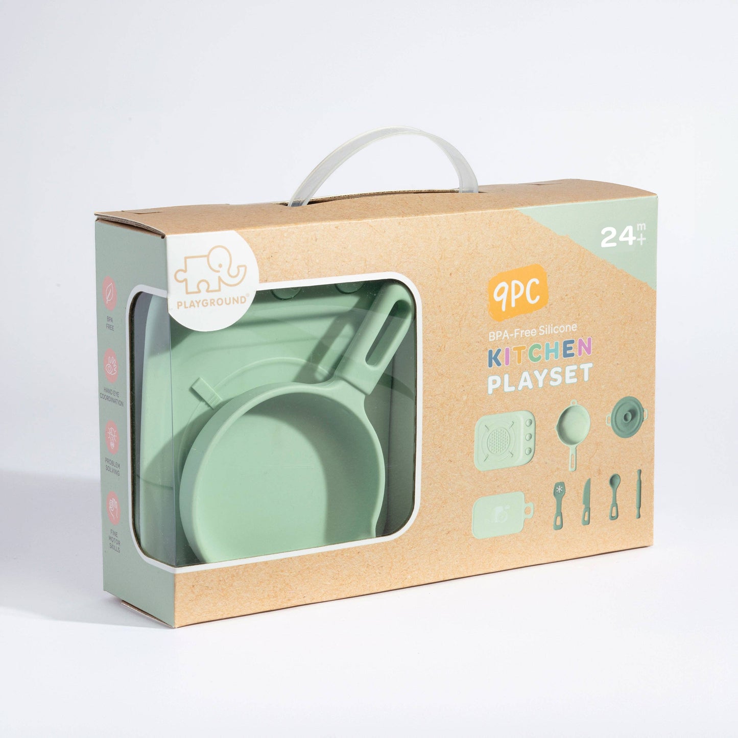 Living Textiles - Silicone Kitchen Playset