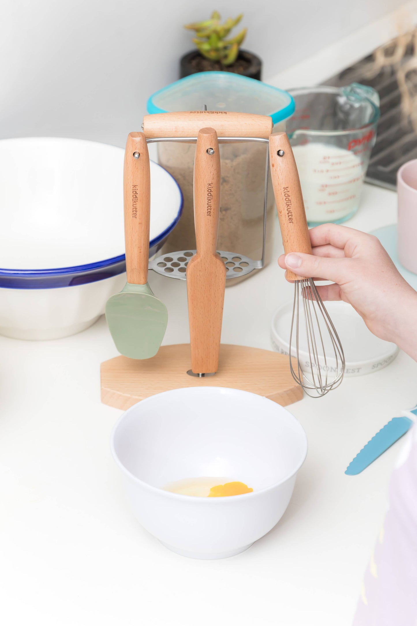 KiddiKutter child safe knife - Childs Cookware Set Kiddikutter