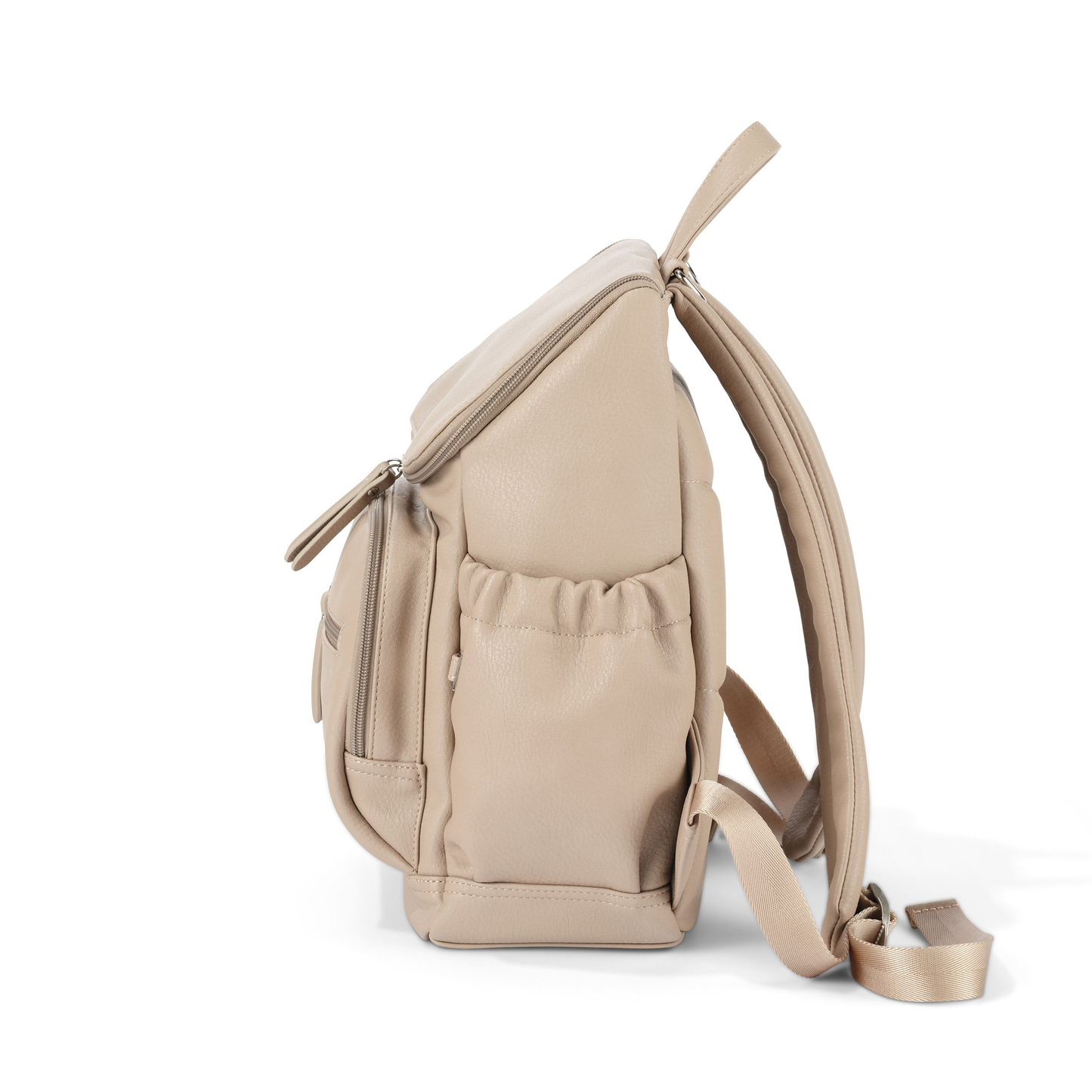 OiOi - Mini Signature Backpack - Oat Vegan Leather