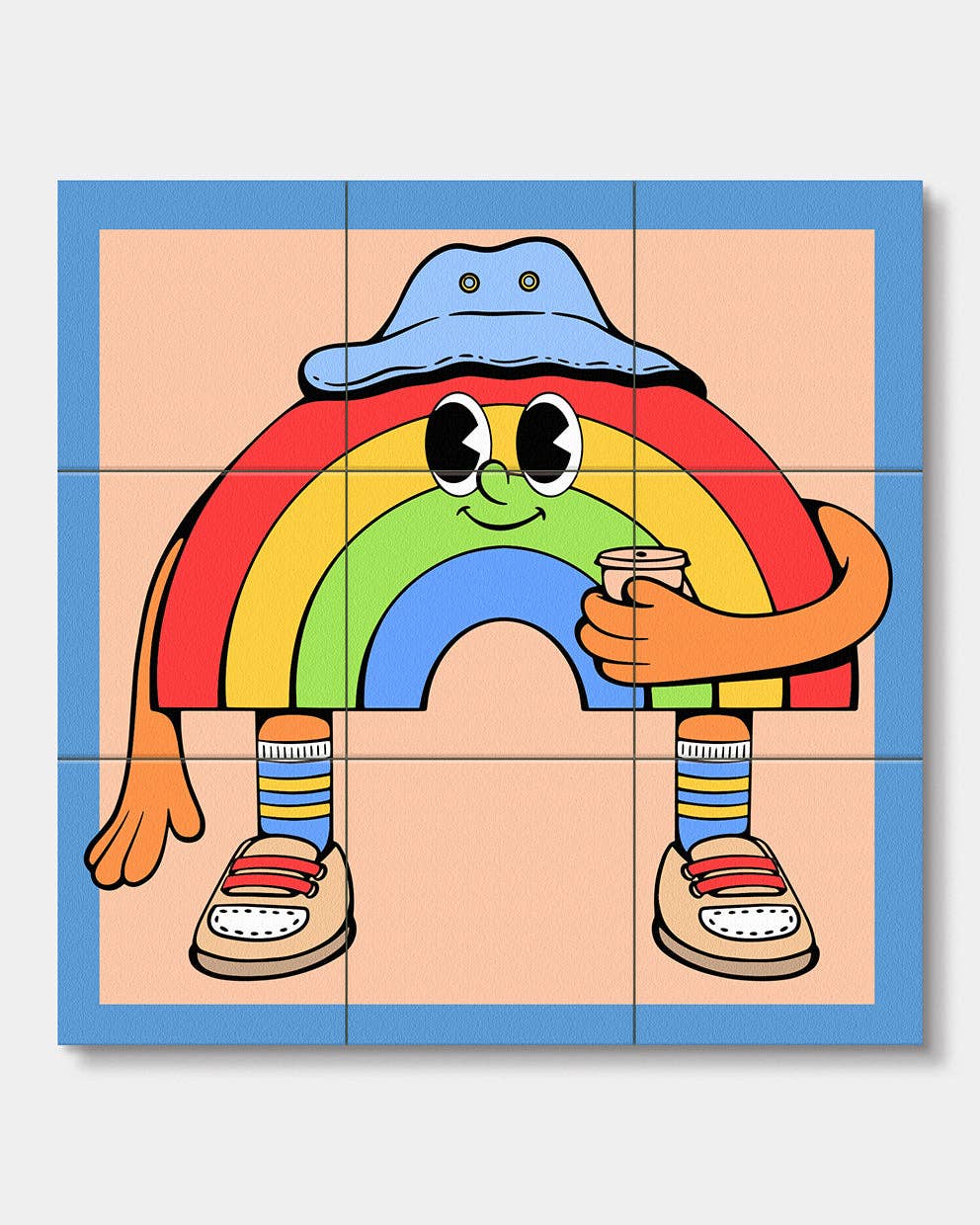 Journey Of Something AU & EU - Cool Dudes Wooden Blocks